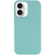 Чохол Silicone Case Full Protective (AA) NO LOGO для Apple iPhone 16 Plus (6.7") Бірюзовий / Marine Green