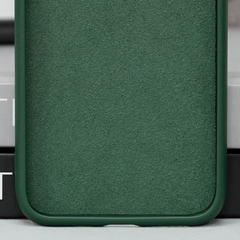 Чохол TPU+Glass Sapphire Midnight with MagSafe для Apple iPhone 14 (6.1") Зелений / Forest green