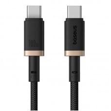 Дата кабель Baseus Dura Series Fast Charging Type-C to Type-C 100W (1m) (P10377803U01) Gold / Black