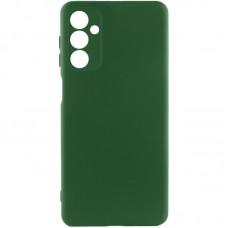 Чохол TPU GETMAN Liquid Silk Full Camera для Samsung Galaxy A15 4G/5G / M15 5G Зелений / Dark green