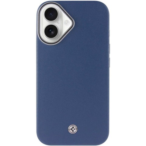 Чохол SGP PC+Leather with MagSafe для Apple iPhone 16 (6.1") Blue