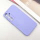 Чохол Silicone Cover Lakshmi Full Camera (AA) для Samsung Galaxy S24 Бузковий / Dasheen