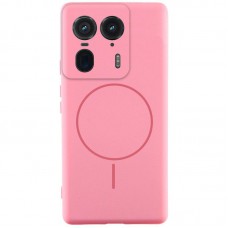 Чохол Silicone Cover Lakshmi Full Camera (AA) with MagFit для Motorola Edge 50 Ultra Рожевий / Light pink