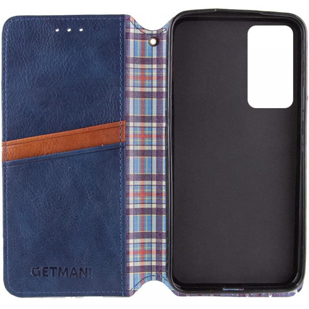 Кожаный чехол-книжка GETMAN Cubic (PU) для Samsung Galaxy M35 5G