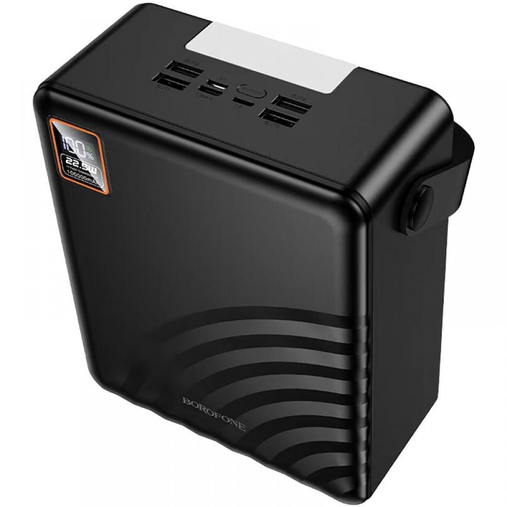 Портативний ЗП Power Bank Borofone BJ85 Myriad 22.5W+PD20W with lighting 100000 mAh Black
