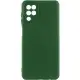 Чохол TPU GETMAN Liquid Silk Full Camera для Samsung Galaxy A12 Зелений / Dark green