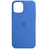Чохол Silicone Case Full Protective (AA) для Apple iPhone 13 (6.1") Синій / Capri Blue