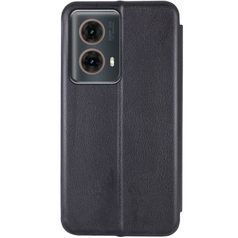 Шкіряний чохол-книжка Classy для Motorola Moto G85 Чорний