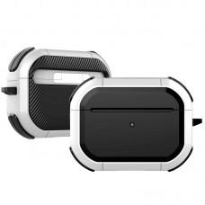 Футляр протиударний Black ed. для навушників Airpods Pro 2 / Pro White