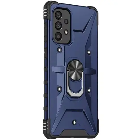 Ударостійкий чохол Pathfinder Ring для Samsung Galaxy A13 4G / A23 4G / M13 4G / M23 5G / A04s Синій / Navy