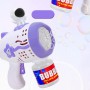 Пістолет з мильними бульбашками Astronaut Bubble Gun Music+50ml bottle (4хАА не входят в комплект) Purple