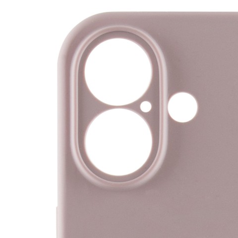 Чохол Silicone Case Full Camera Protective (AA) для Apple iPhone 16 Plus (6.7") Сірий / Lavender