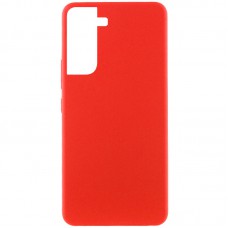 Чохол Silicone Cover Lakshmi (AAA) для Samsung Galaxy S21 FE Червоний / Red