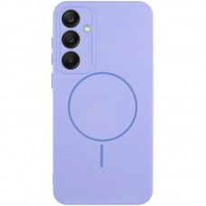 Чохол Silicone Cover Lakshmi Full Camera (AA) with MagFit для Samsung Galaxy S24 FE Бузковий / Dasheen