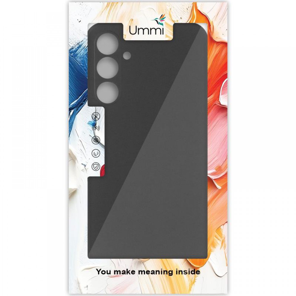 Чохол Silicone Cover Ummi Lakshmi Full Camera (AA) для Samsung Galaxy A56 5G Чорний / Black