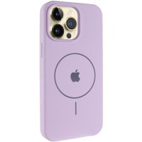 Чохол Silicone Case Full Protective (AA) V2 with MagSafe для Apple iPhone 16 Pro Max (6.9") Бузковий / Lilac
