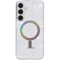 Чохол TPU Eclipse Sparkle (MagFit) для Samsung Galaxy S25 / S24 Clear