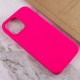 Чохол Silicone Case Full Protective (AA) NO LOGO для Apple iPhone 16 (6.1") Рожевий / Barbie pink