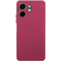 Чохол TPU GETMAN Liquid Silk Full Camera для Infinix Smart 9 4G / Hot 50i Бордовий / Marsala