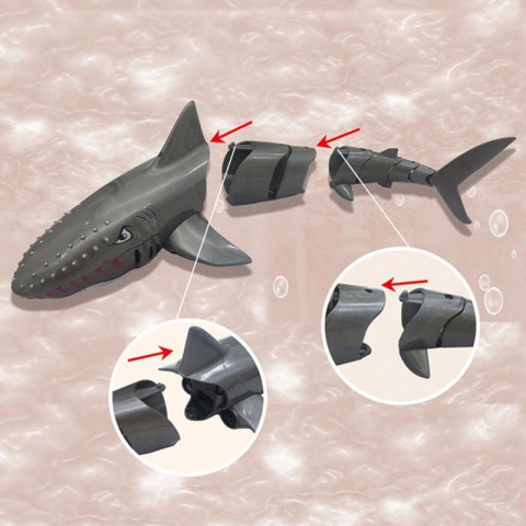 Човен на радіокеруванні SHT FY666 Shark 2.4G Grey