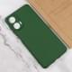 Чохол TPU GETMAN Liquid Silk Full Camera для Motorola Moto G24 Зелений / Dark green