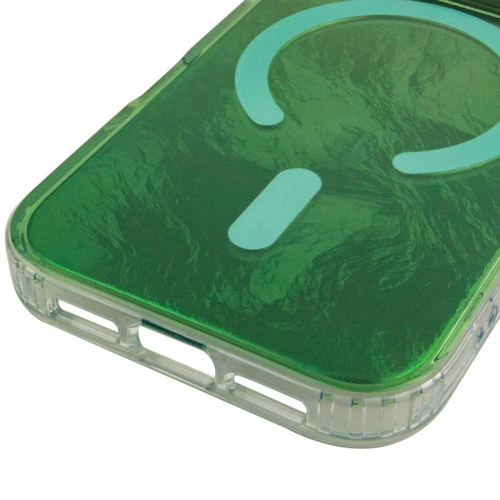 Чохол TPU Shiny Mountain (MagFit) для Apple iPhone 17 Pro Max (6.9") Green