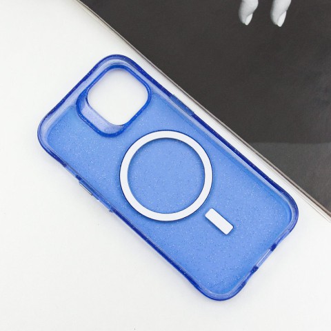 Чохол TPU Radiance with MagSafe для Apple iPhone 14 (6.1") Blue