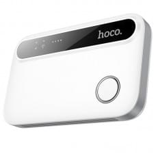 Портативний модем WiFi роутер Hoco HI41 150Mbps (Micro SIM) 2100 mAh White Портативний модем WiFi роутер Hoco HI41 150Mbps (Micro SIM) 2100 mAh White