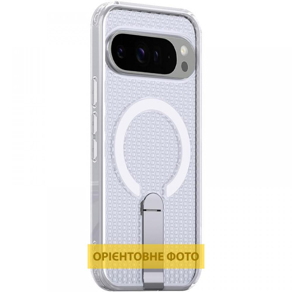 Чохол TPU Breeze with MagSafe stand для Google Pixel 9 Pro XL / 10 Pro XL Transparent