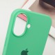 Чохол Silicone Case Full Protective (AA) для Apple iPhone 16 Plus (6.7") Зелений / Spearmint
