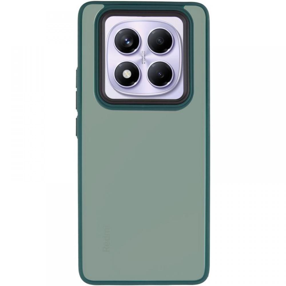 Чохол TPU+PC Lyon Frosted для Xiaomi Redmi Note 14 Pro 4G Green