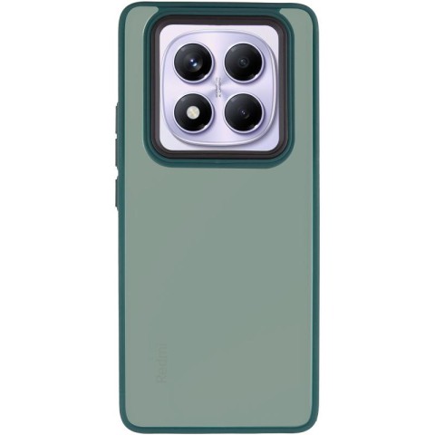 Чохол TPU+PC Lyon Frosted для Xiaomi Redmi Note 14 Pro 4G Green