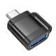 Перехідник Hoco UA31C OTG Type-C male to USB female Black