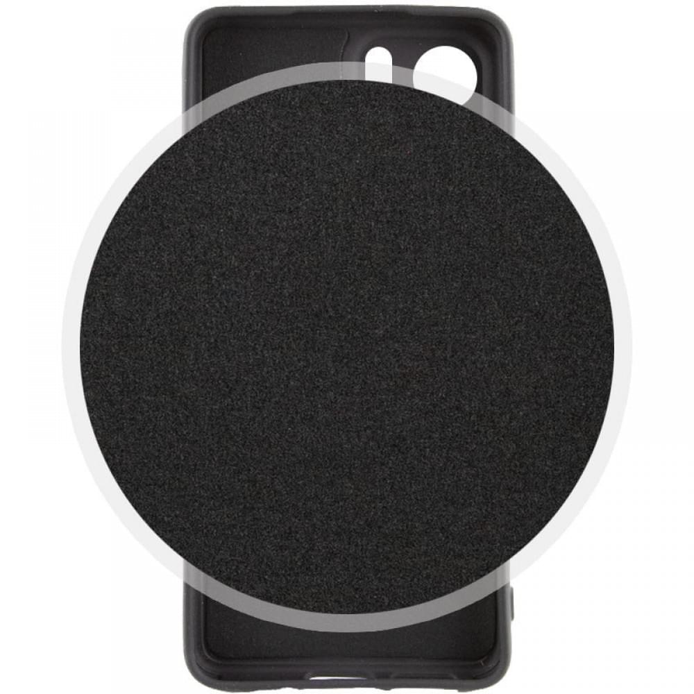 Чохол TPU GETMAN Liquid Silk Full Camera для Motorola Edge 40 Чорний / Black