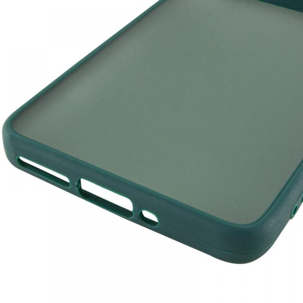 Чохол TPU+PC Lyon Frosted для Xiaomi Redmi Note 14 Pro 4G Green