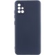 Чохол Silicone Cover Lakshmi Full Camera (AA) для Samsung Galaxy A51 Синій / Midnight Blue