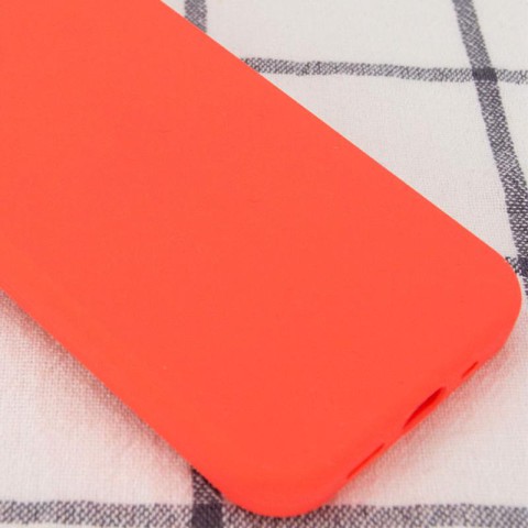 Чохол Silicone Case Full Protective (AA) NO LOGO для Apple iPhone 16 Pro (6.3") Кавуновий / Watermelon red