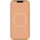 Чохол Silicone case (AAA) full with Magsafe and Animation для Apple iPhone 12 Pro Max (6.7") Помаранчевий / Cantaloupe