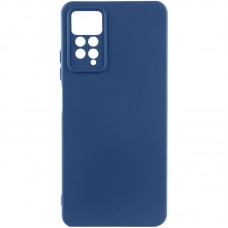 Чохол Silicone Cover Lakshmi Full Camera (A) для Xiaomi Redmi Note 11 Pro 4G/5G / 12 Pro 4G Синій / Navy Blue