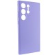 Чохол Silicone Cover Lakshmi Full Camera (AAA) для Samsung Galaxy S23 Ultra Бузковий / Dasheen