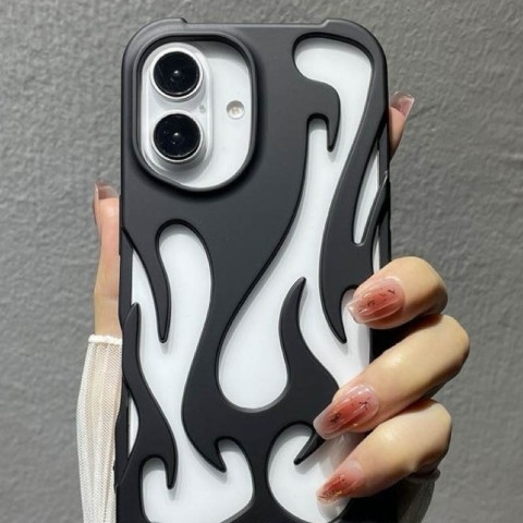 Чохол TPU WinFire для Apple iPhone 16 Plus (6.7") Black