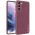 Шкіряний чохол Xshield для Samsung Galaxy S21 FE Бордовий / Plum Red