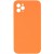 Silicone Case Square Full Camera Protective (AA) NOLOGO для Apple iPhone 11 Pro (5.8") Помаранчевий / Papaya