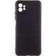 Чохол TPU GETMAN Liquid Silk Full Camera для Motorola Moto G32 Чорний / Black