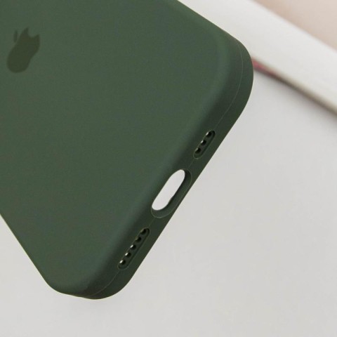 Чохол Silicone Case Full Protective (AA) для Apple iPhone 14 Pro (6.1") Зелений / Cyprus Green