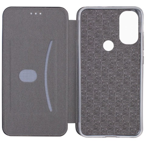 Шкіряний чохол-книжка Classy для Motorola Moto E40 Чорний