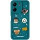 Чохол TPU Toys Case для Xiaomi Redmi 13C / Poco C65 Pine Green / Always Happy