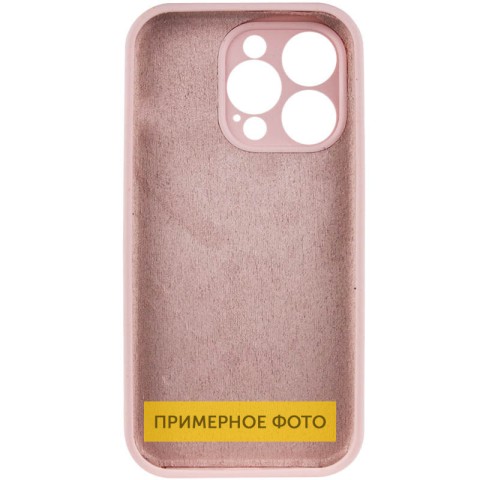 Чохол Silicone Case Full Camera Protective (AA) NO LOGO для Apple iPhone 16 Plus (6.7") Рожевий / Chalk Pink