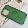 Чохол TPU+PC Lily with MagSafe для Apple iPhone 14 (6.1") Army Green