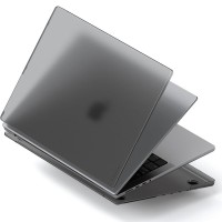 Чохол-накладка Clear Shell для Apple MacBook Pro 16.2" (A2485/A2780/A2991/A3403/A3186) Чорний
